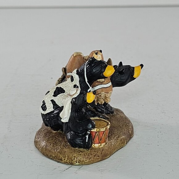 Big Sky Carvers Itty Bitty Beartivity Cow Camel Drummer Figurine - Picture 3 of 9